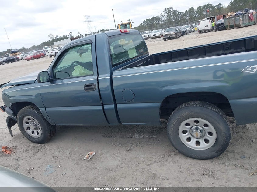 2006 CHEVROLET SILVERADO 1500 VIN: 1GCEK14X66Z145965
