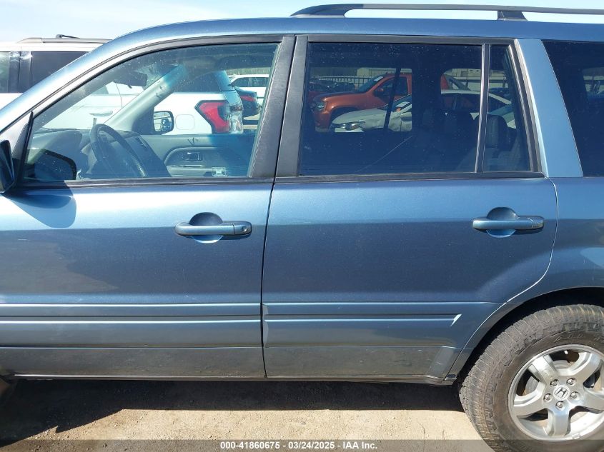 2007 Honda Pilot Ex-L VIN: 5FNYF18517B028036 Lot: 41860675