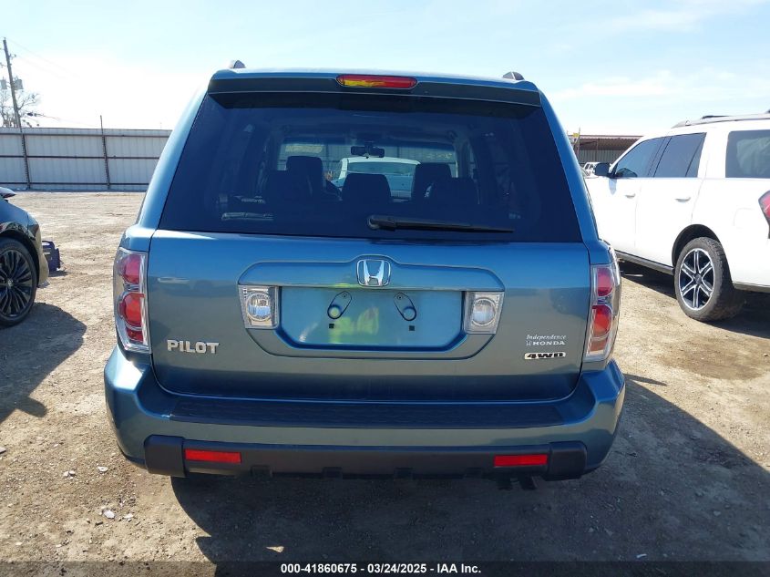2007 Honda Pilot Ex-L VIN: 5FNYF18517B028036 Lot: 41860675