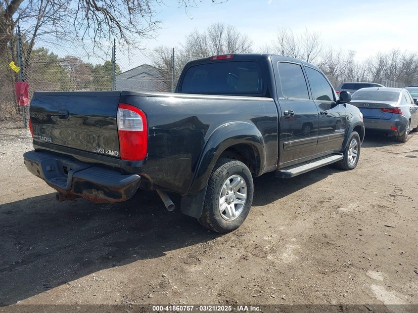 2006 TOYOTA TUNDRA VIN: 5TBDT48196S532231