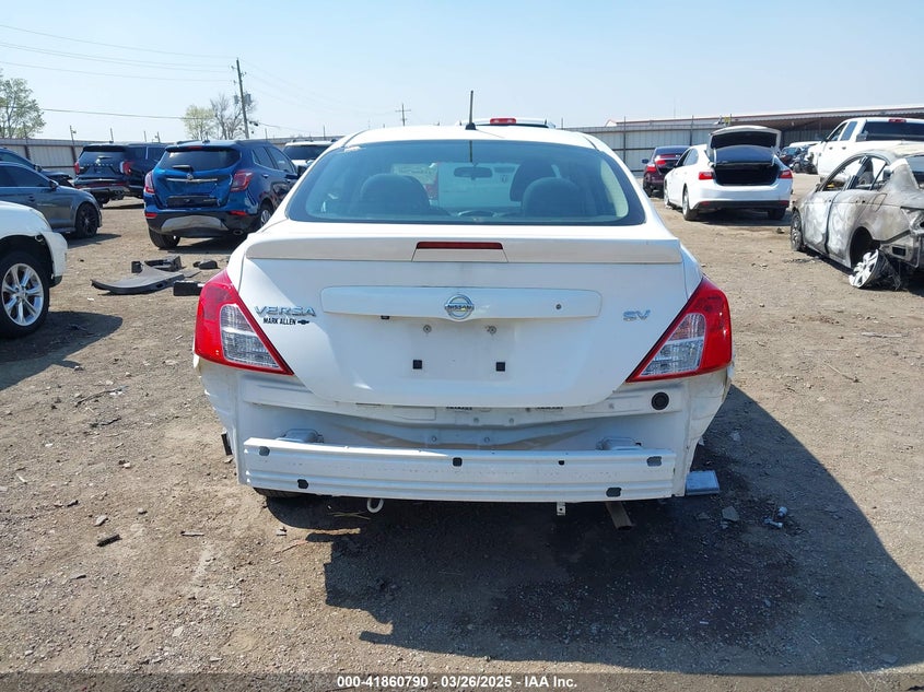 2019 Nissan Versa 1.6 Sv VIN: 3N1CN7APXKL873914 Lot: 41860790