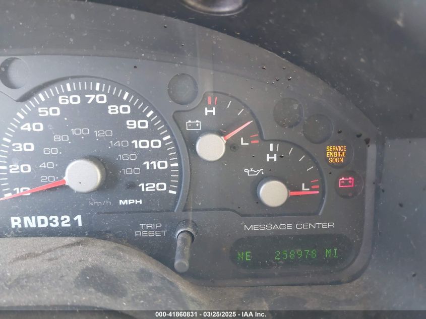 2003 Ford Explorer Eddie Bauer VIN: 1FMZU74K93UC52435 Lot: 41860831