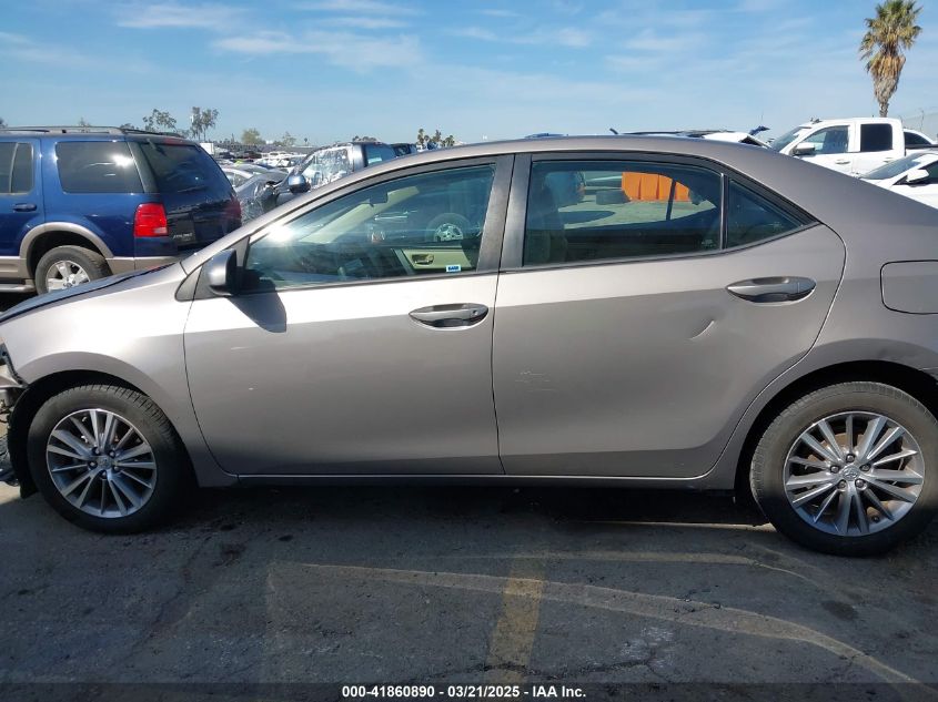 2015 Toyota Corolla Le Plus VIN: 5YFBURHEXFP214980 Lot: 41860890