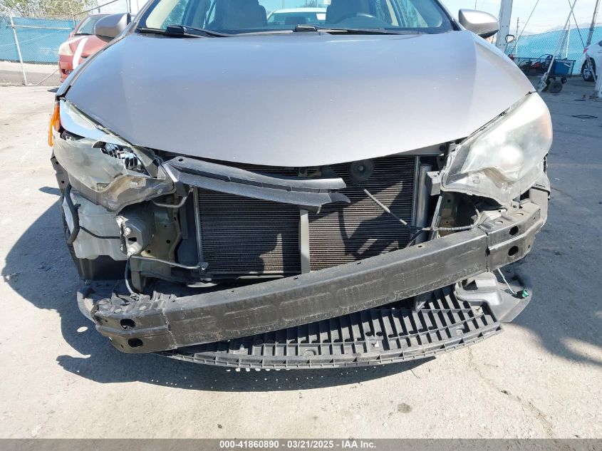 2015 Toyota Corolla Le Plus VIN: 5YFBURHEXFP214980 Lot: 41860890