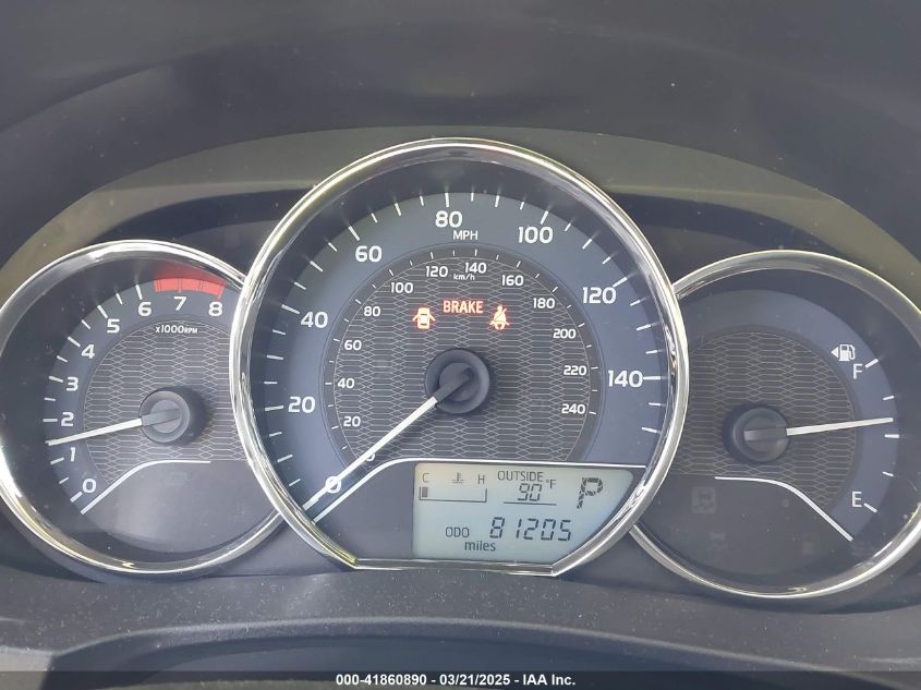 2015 Toyota Corolla Le Plus VIN: 5YFBURHEXFP214980 Lot: 41860890