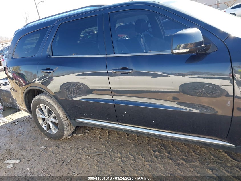 2014 DODGE DURANGO VIN: 1C4RDJDG9EC475452