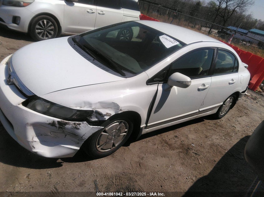 2007 HONDA CIVIC HYBRID VIN: JHMFA36227S019213