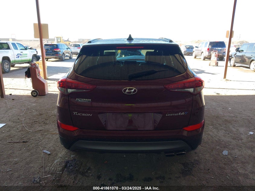 2016 HYUNDAI TUCSON LIMITED - KM8J33A21GU069937