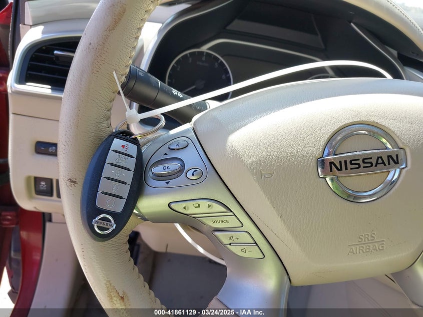 2015 NISSAN MURANO VIN: 5N1AZ2MG6FN229352