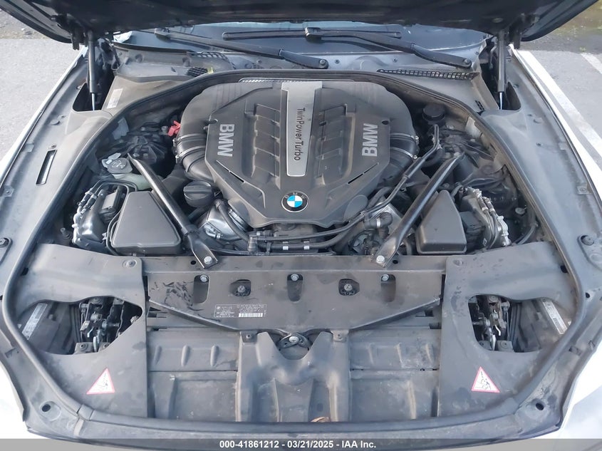 2013 BMW 650I WBAYM9C57DDW20312