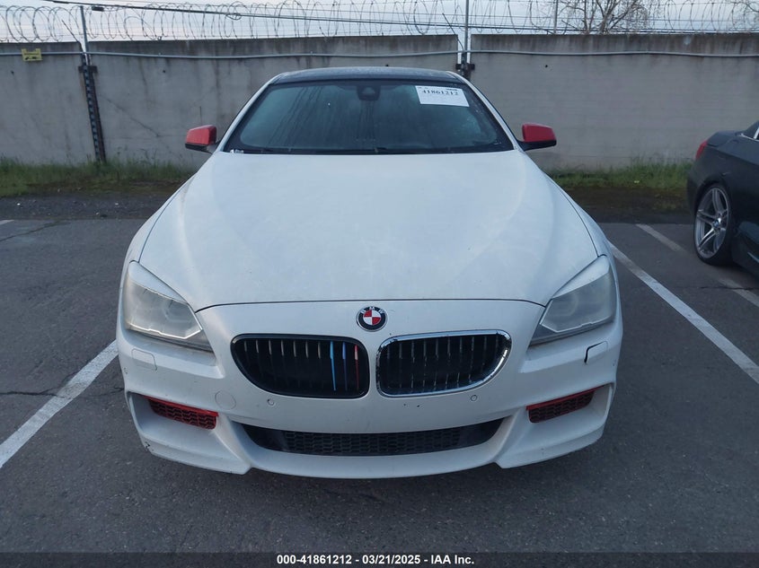 2013 BMW 650I WBAYM9C57DDW20312