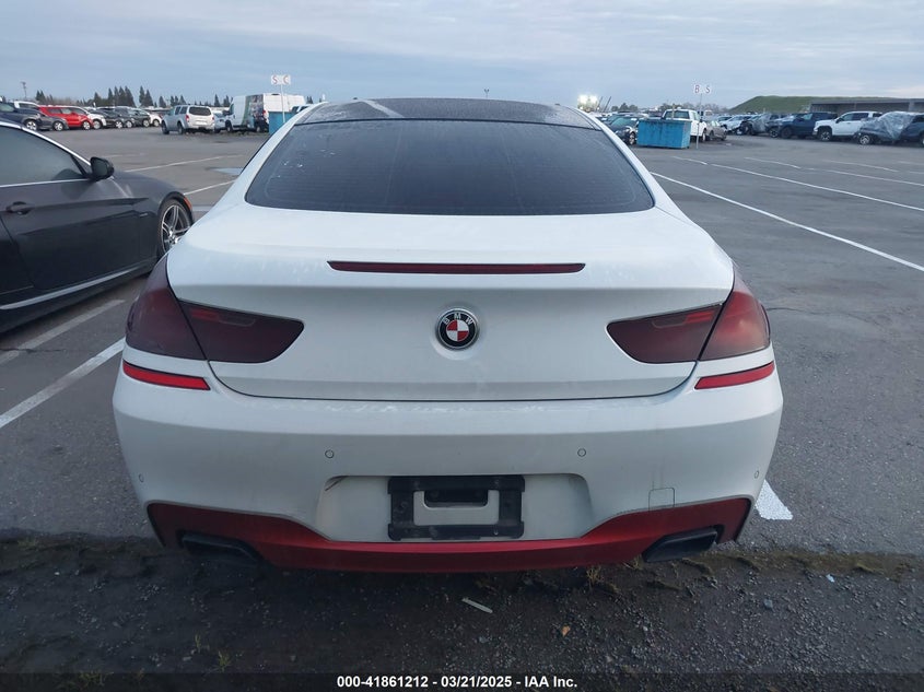 2013 BMW 650I WBAYM9C57DDW20312