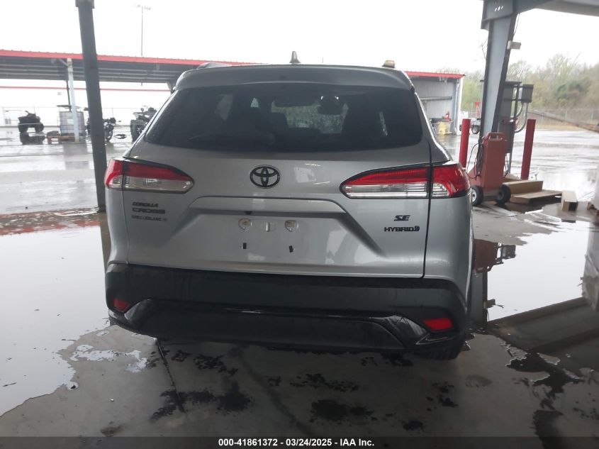 2024 Toyota Corolla Cross Hybrid Se VIN: 7MUFBABG1RV019872 Lot: 41861372