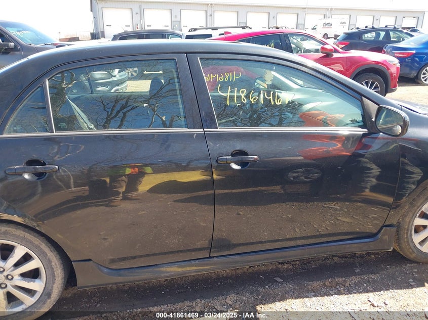 2009 TOYOTA COROLLA VIN: 1NXBU40E69Z094340