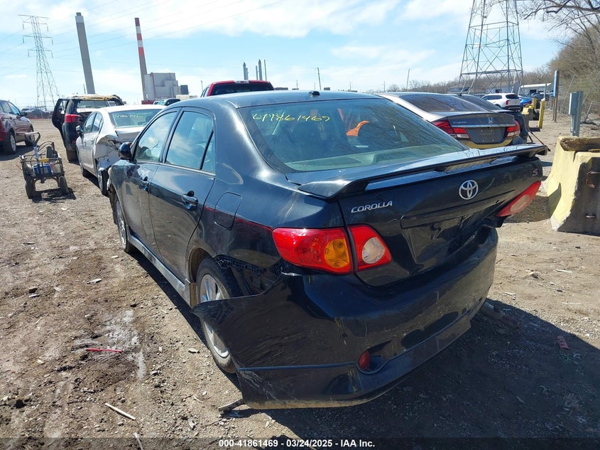 2009 TOYOTA COROLLA VIN: 1NXBU40E69Z094340