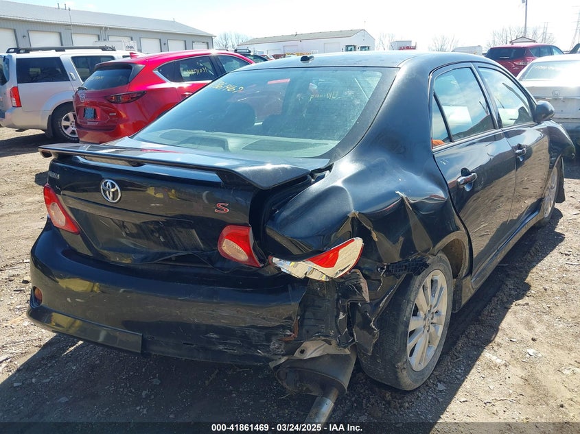 2009 TOYOTA COROLLA VIN: 1NXBU40E69Z094340