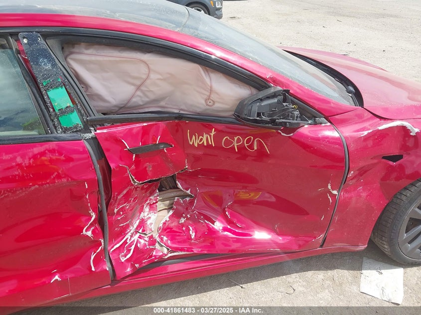 2022 TESLA MODEL S VIN: 5YJSA1E58NF463643