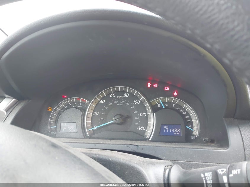 2012 TOYOTA CAMRY VIN: 4T1BF1FK0CU576265