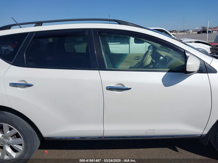 2012 NISSAN MURANO VIN: JN8AZ1MU4CW112724