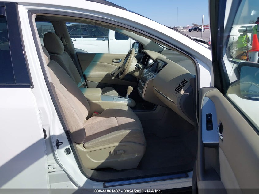 2012 NISSAN MURANO VIN: JN8AZ1MU4CW112724