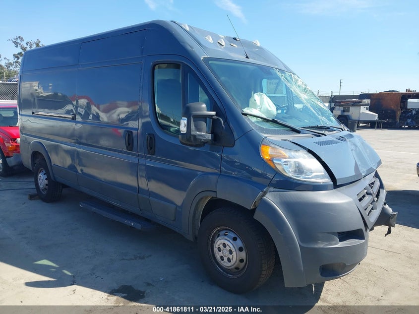 2018 Ram Promaster 2500 High Roof 159 Wb VIN: 3C6TRVDG3JE160638 Lot: 41861811