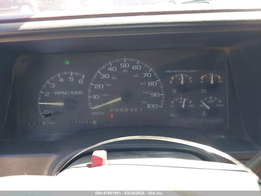1997 Chevrolet C1500 Fleetside VIN: 1GCEC14W8VZ204100 Lot: 41861901