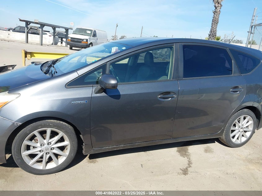 2014 TOYOTA PRIUS V VIN: JTDZN3EU2E3293587