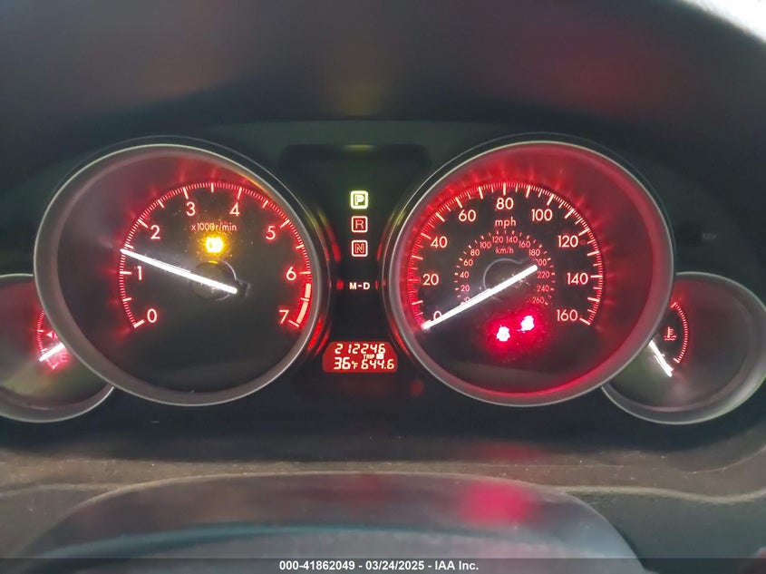 2010 MAZDA MAZDA6 VIN: 1YVHZ8CH0A5M56605