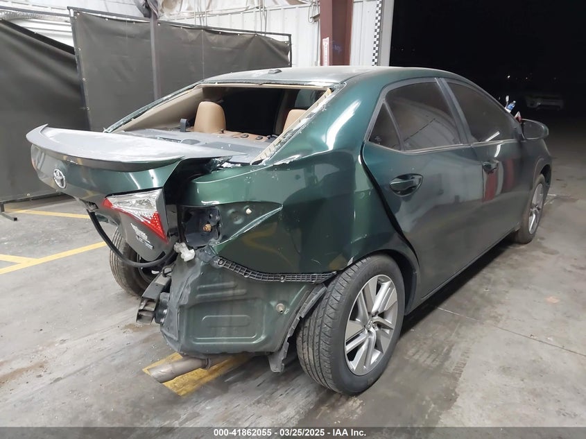 2015 TOYOTA COROLLA VIN: 5YFBPRHE0FP306378