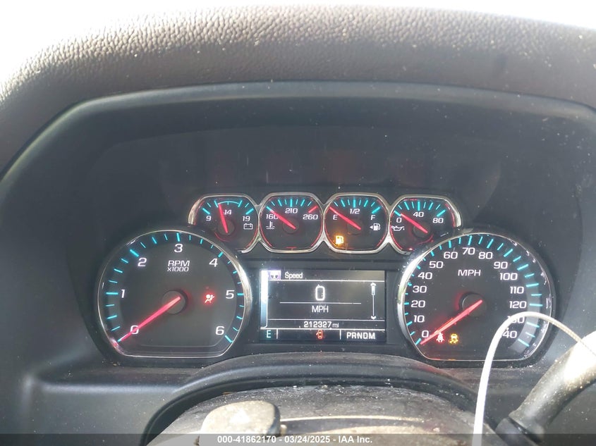 2016 CHEVROLET SILVERADO VIN: 1GCVKREH1GZ122214