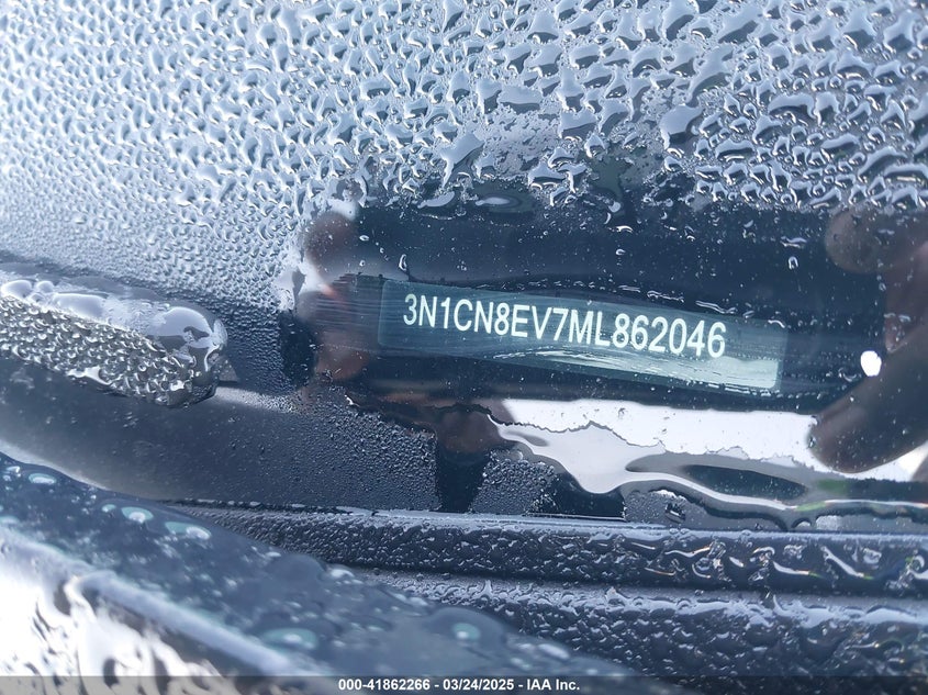 2021 NISSAN VERSA VIN: 3N1CN8EV7ML862046
