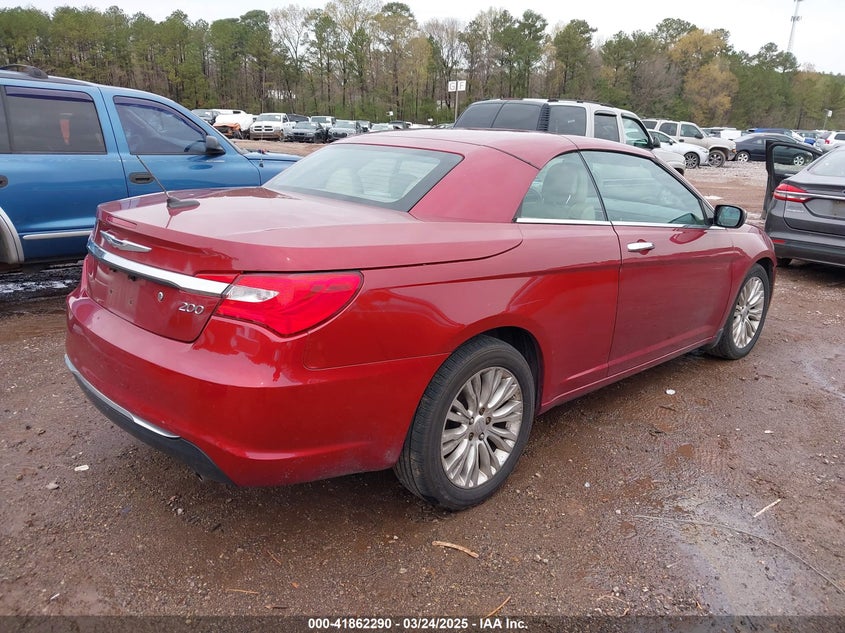 2014 CHRYSLER 200 VIN: 1C3BCBFG2EN134779