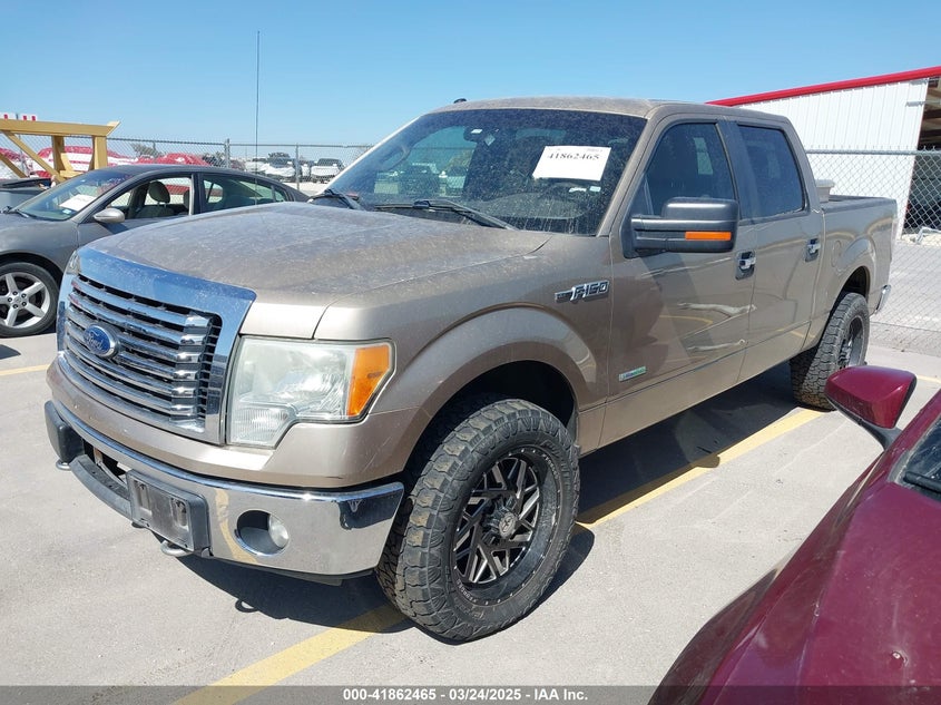 2011 FORD F-150 VIN: 1FTFW1ET6BFB23190