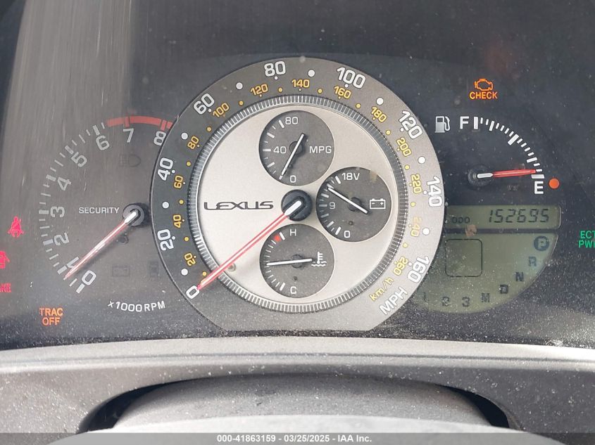 2001 Lexus Is 300 VIN: JTHBD182X10015601 Lot: 41863159