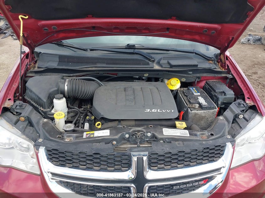 2014 Dodge Grand Caravan Sxt VIN: 2C4RDGCG5ER391835 Lot: 41863187