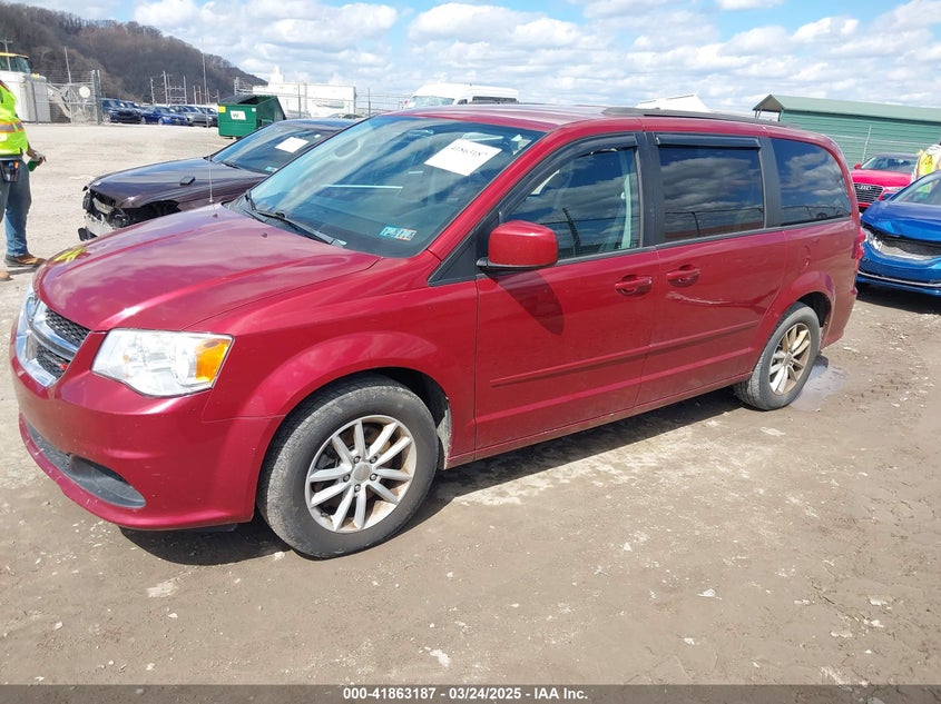 2C4RDGCG5ER391835 2014 DODGE CARAVAN photo no. 2