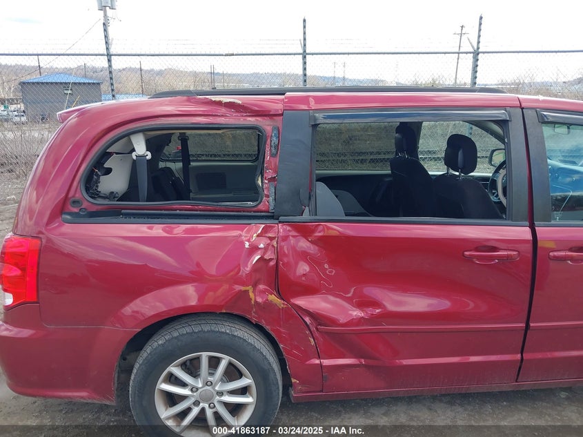 2014 Dodge Grand Caravan Sxt VIN: 2C4RDGCG5ER391835 Lot: 41863187