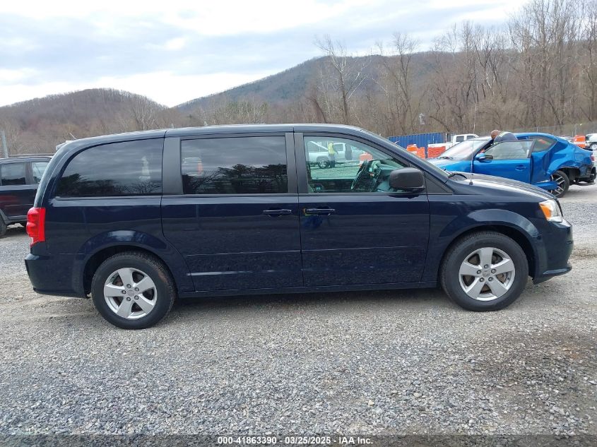 2013 Dodge Grand Caravan Se VIN: 2C4RDGBGXDR571537 Lot: 41863390