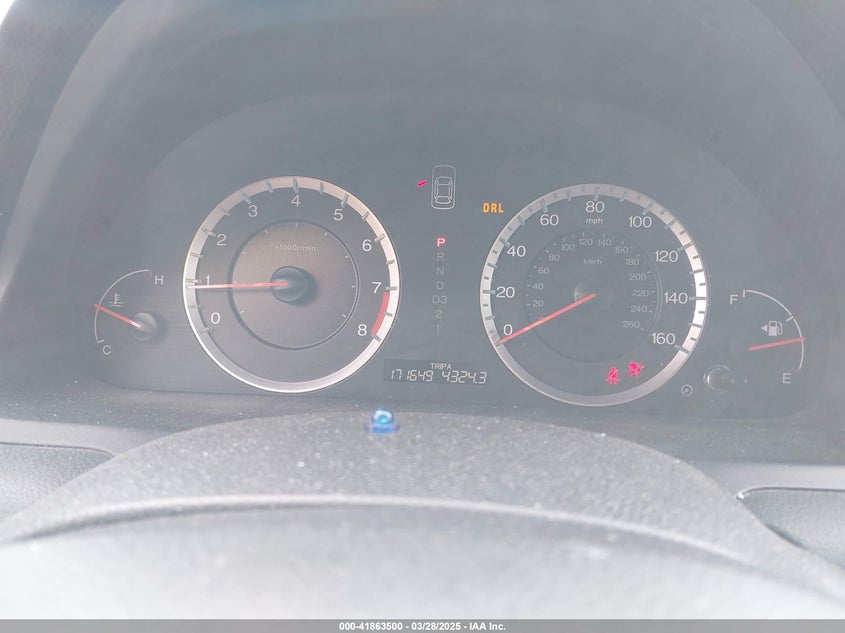 2008 HONDA ACCORD VIN: 1HGCS12878A006210