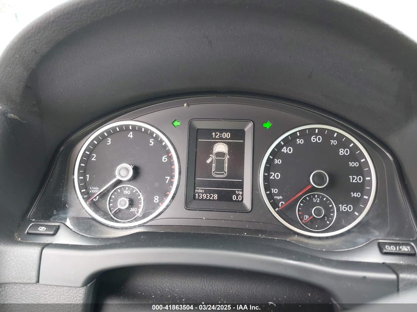 2012 VOLKSWAGEN TIGUAN VIN: WVGAV7AX3CW510690