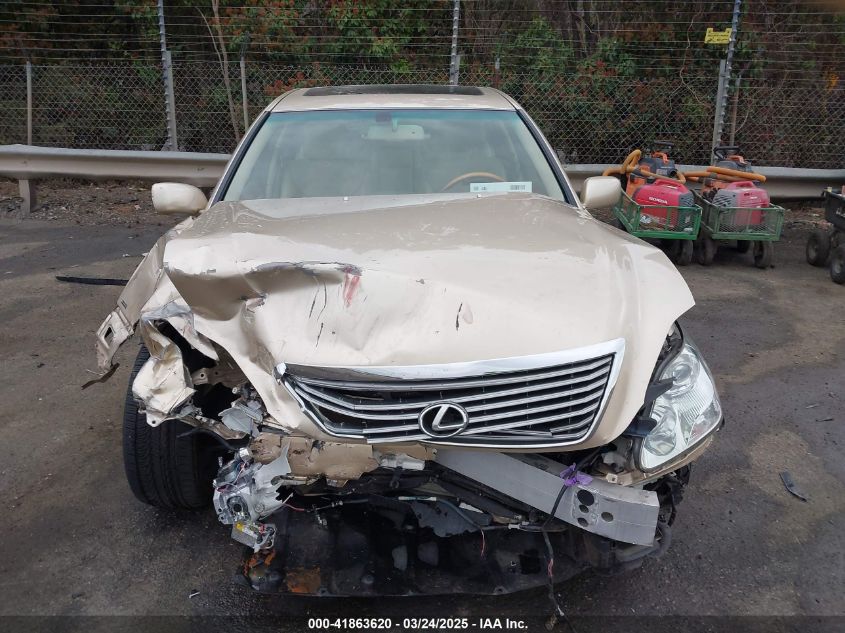 2005 Lexus Ls 430 VIN: JTHBN36F255015647 Lot: 41863620