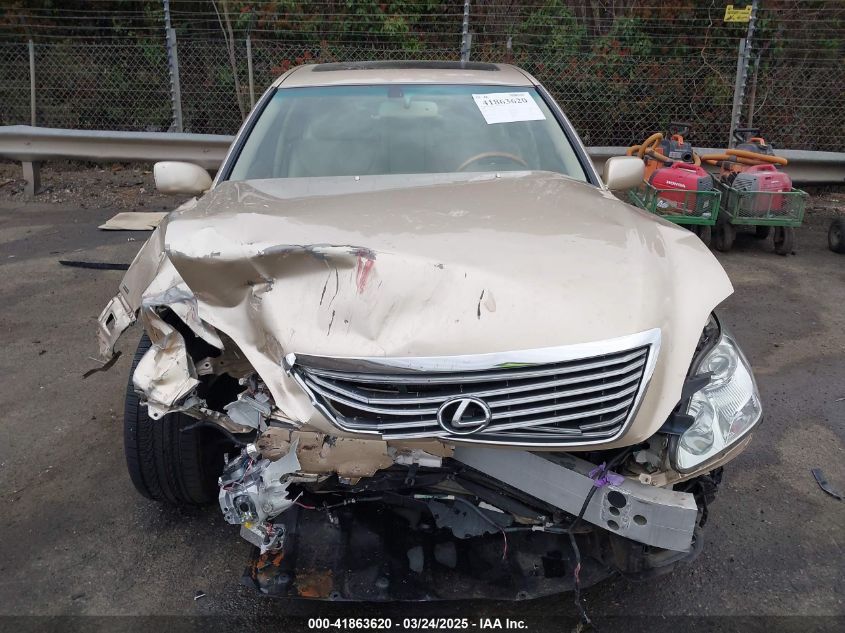 2005 Lexus Ls 430 VIN: JTHBN36F255015647 Lot: 41863620