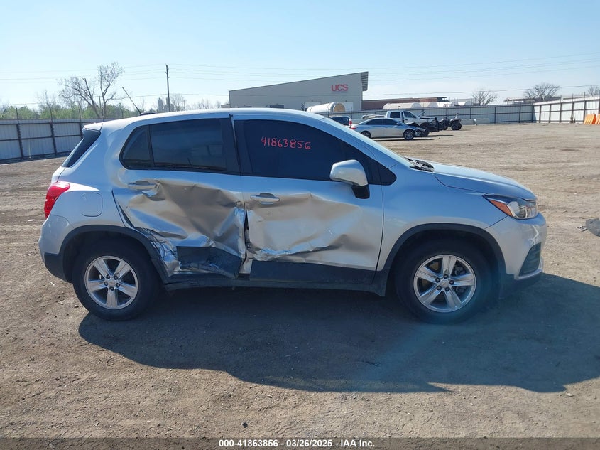 VIN KL7CJKSB1MB308984 2021 CHEVROLET TRAX FWD LS