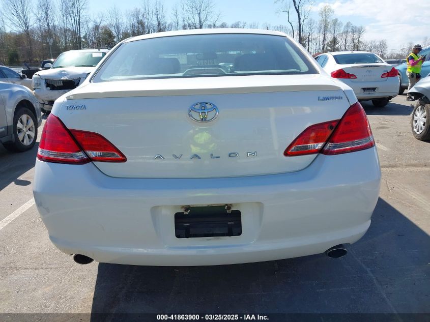 2006 Toyota Avalon Limited VIN: 4T1BK36B56U144654 Lot: 41863900