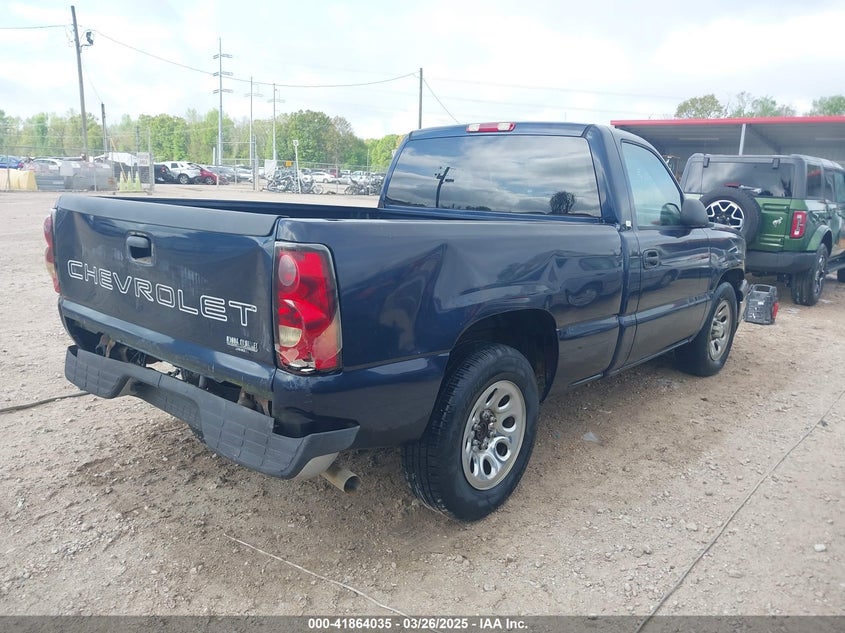 2006 CHEVROLET SILVERADO 1500 VIN: 3GCEC14X56G224380