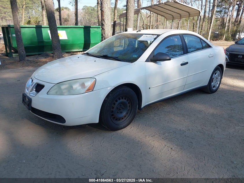 2008 PONTIAC G6 VIN: 1G2ZF57B284297954