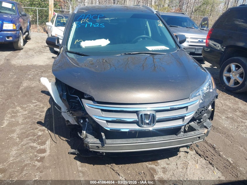 2013 HONDA CR-V EX-L - 5J6RM4H71DL046360