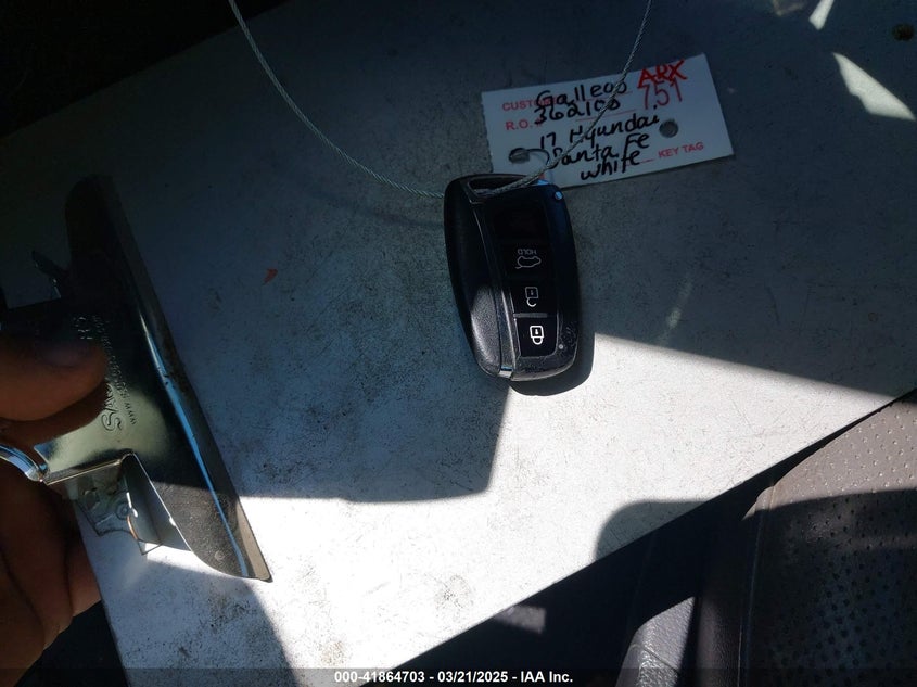 2017 HYUNDAI SANTA FE SPORT 2.4L - 5NMZU3LB5HH016734