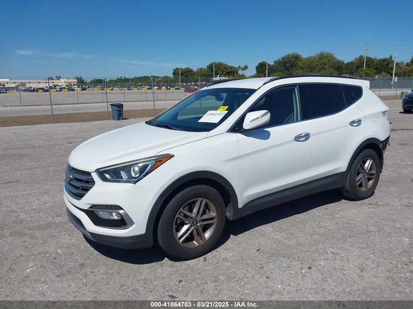 2017 HYUNDAI SANTA FE SPORT 2.4L - 5NMZU3LB5HH016734