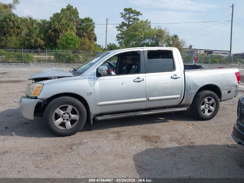 2004 Nissan Titan Se VIN: 1N6AA07A54N530440 Lot: 41864967